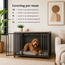 Stalen hondenbench voor in huis – (Demo)