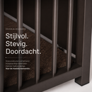 Stalen hondenbench voor in huis – (Demo)