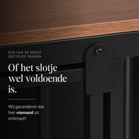 Hondenbench Staal & Massief Eiken – (Demo)