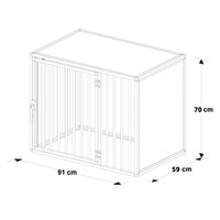 Hondenbench  model DL maat M