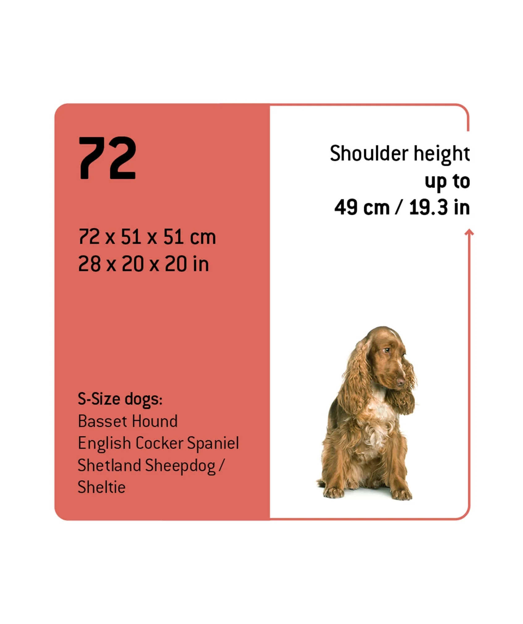 Reisbench 72cm
