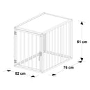 Hondenbench  model DK maat S