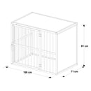 Hondenbench model DL maat L