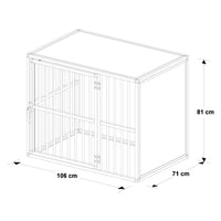 Hondenbench model DL maat L