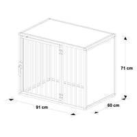 Hondenbench  model DL maat M