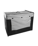 Reisbench smart top plus zwart/grijs 109 cm