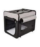Reisbench smart top plus zwart/grijs 109 cm