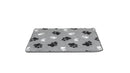 Vetbed met voetprint Maat M 87 x 56 cm