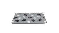 Vetbed met voetprint Maat M 87 x 56 cm