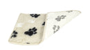 Vetbed met voetprint Maat M 87 x 56 cm