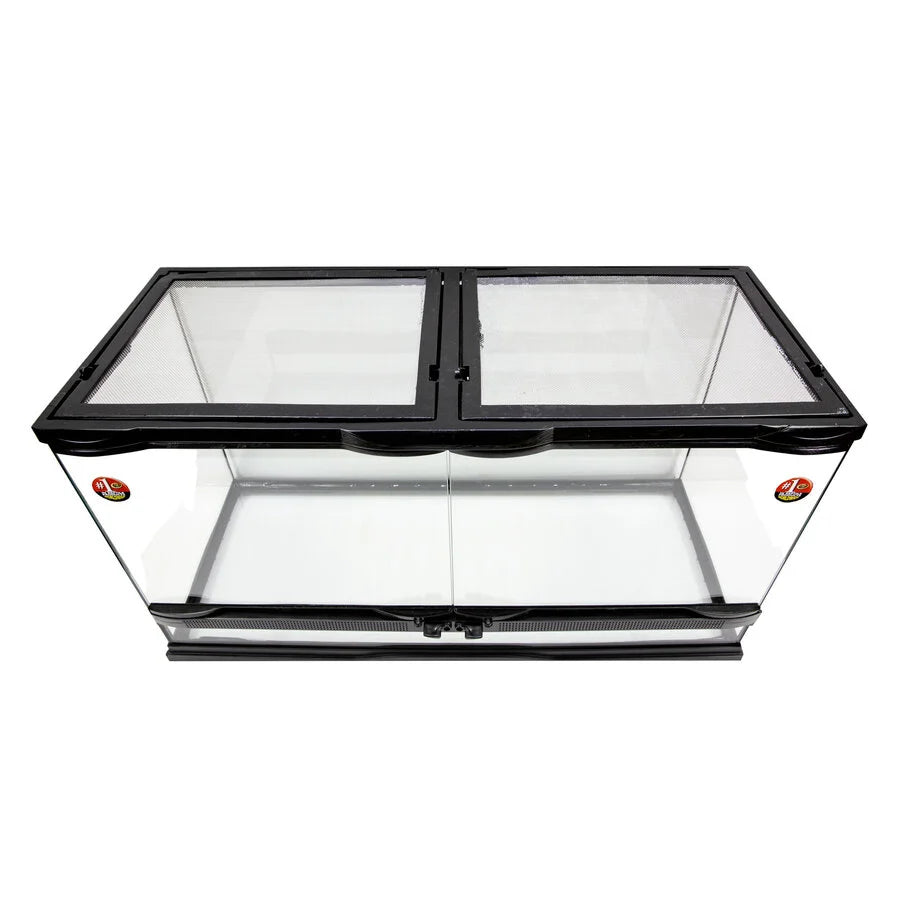 Zoo Med Glazen terrarium met dubbele voordeur 91x46x46 cm voor reptielen en amfibieën (Demo)